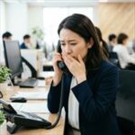 天満屋カードサービスから職場に電話